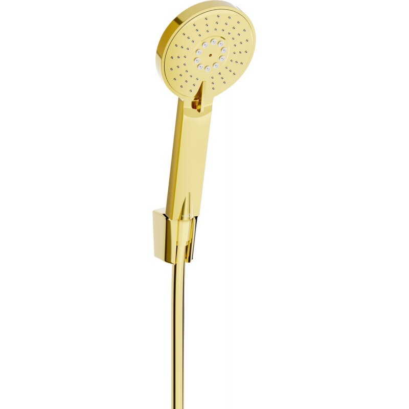 Mexen R-40 Kopfbrausegarnitur mit Regenbrause und Thermostatmischer, Gold - 785405052-50