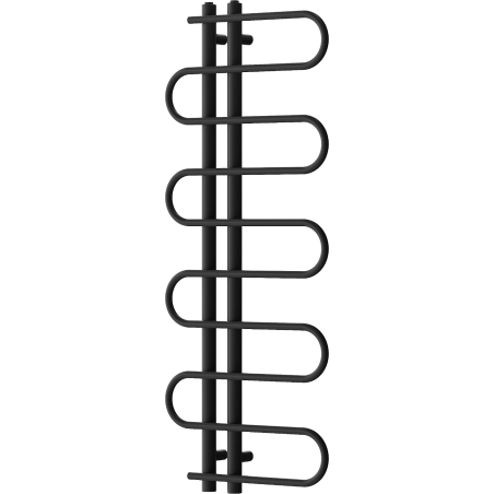 Mexen Kiso Badezimmerheizkörper 1250 x 500 mm, 256 W, schwarz - W114-1250-500-00-70