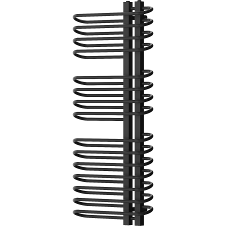 Mexen Ops Badezimmerheizkörper 1300 x 550 mm, 694 W, schwarz - W122-1300-550-00-70