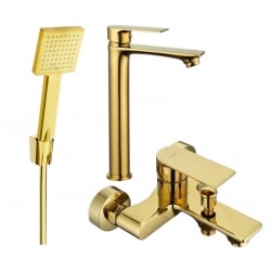 Mexen Royo R45 Badewannenset, Gold - 72213R45-50