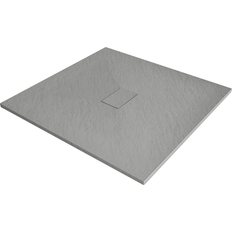 Mexen Hugo quadratische Duschwanne SMC 100 x 100 cm, grau - 42611010