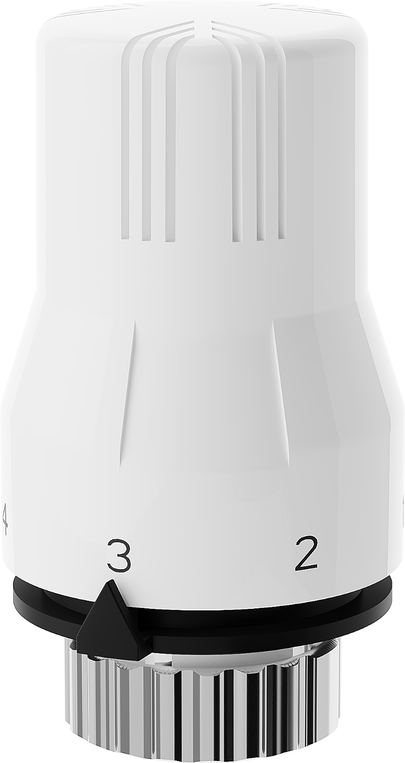 Mexen thermostatischer Heizkörperkopf, weiß - W908-002-20