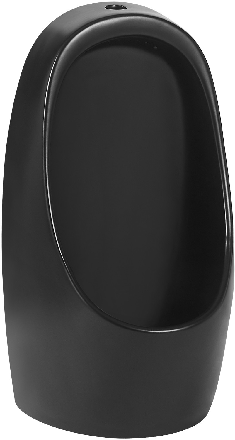 Mexen Mateo wandhängendes Urinal, schwarze Matte - 37036570