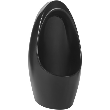 Mexen Lucas Urinal hängend, schwarz matt - 37027070