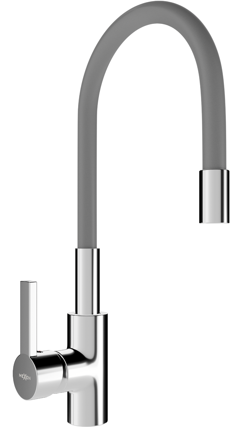 Mexen Flex Küchenmischer, Chrom/Grau - 670900-06