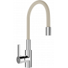 Mexen Flex Küchenmischer, Chrom/Beige - 670900-09