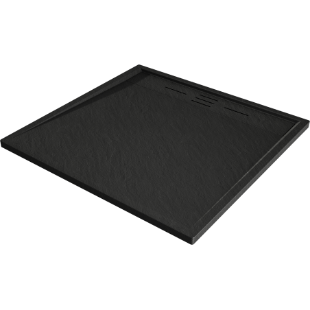 Mexen Amon quadratische SMC Duschwanne 80 x 80 cm, schwarz - 4F708080