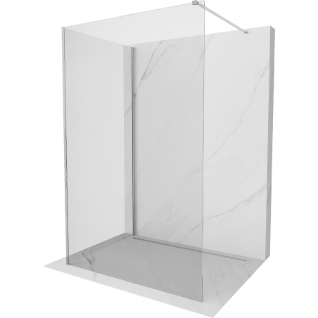 Mexen Kioto Duschwand Walk-in 110 x 70 cm, transparent, chrom - 800-110-212-01-00-070