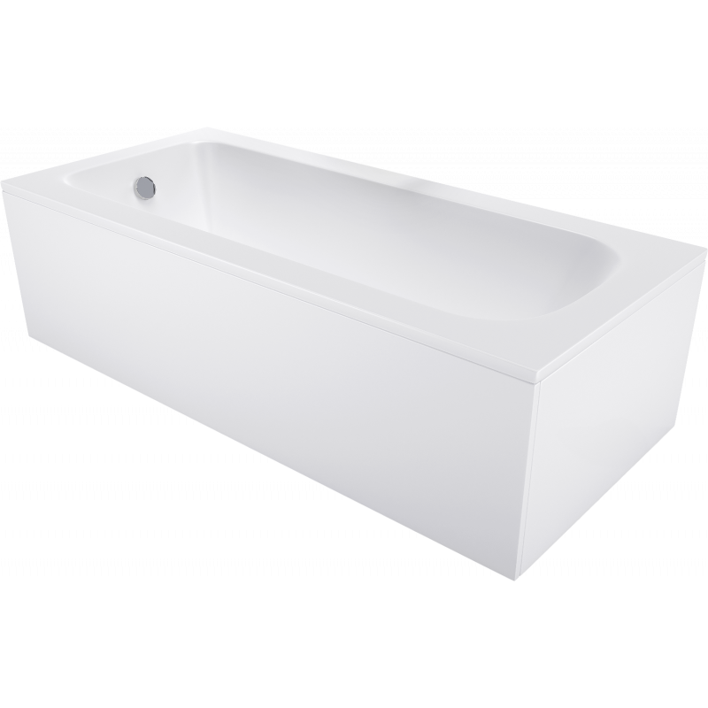 Mexen Vega Rechteckbadewanne 150 x 70 cm mit Verkleidung, Weiß - 55011507000X