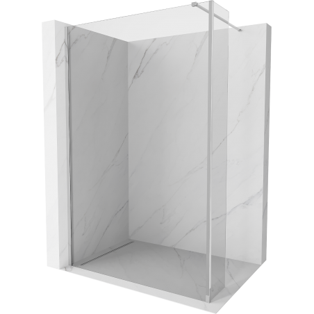 Mexen Kioto Duschwand Walk-in 105 x 30 cm, transparent, chrom - 800-105-212-01-00-030