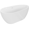 Mexen Eos freistehende Badewanne 170 x 75 cm, weiß, mit Überlauf weiß - 52471707500-20