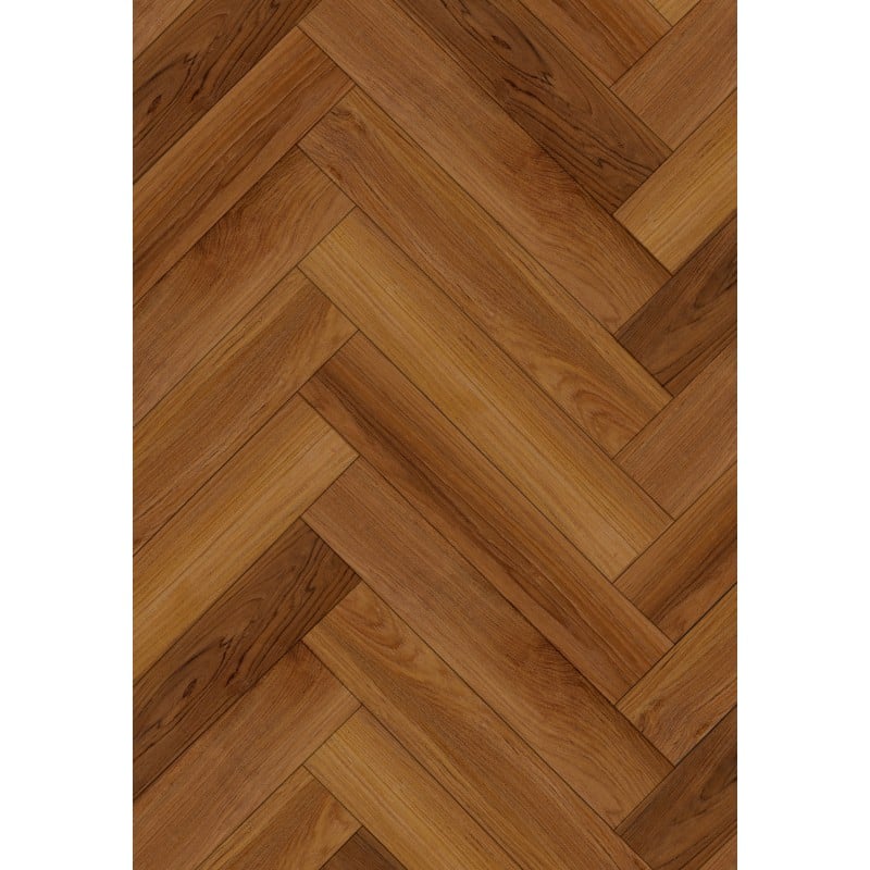 Mexen Lubbock Vinylpaneele Teak 635 x 127 mm SPC 6,5 mm, IPEX Unterlage 1,5 mm, 4-seitige V-Fuge, F1186-0635-127-505-4V1-01