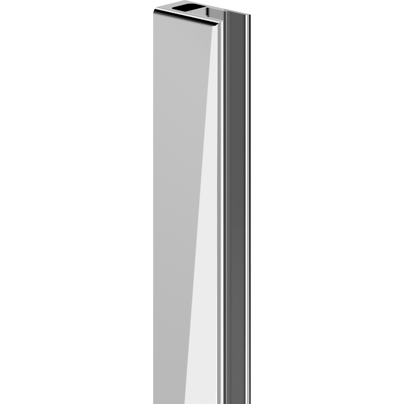 Mexen Wandverkleidungsstreifen für die Duschwand, Chrom - 800-00-01