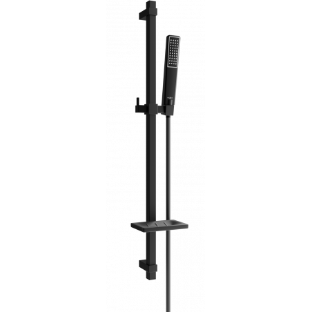 Mexen DQ72 Schiebe-Dusch-Set, Schwarz - 785724581-70