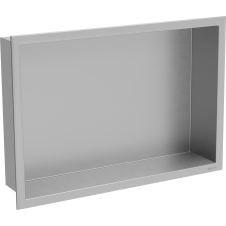 Mexen X-Wall-R Einbauregal mit Flansch 45 x 30 cm, inox - 1910453010