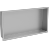 Mexen X-Wall-R Einbauregal mit Flansch 60 x 30 cm, inox - 1910603010