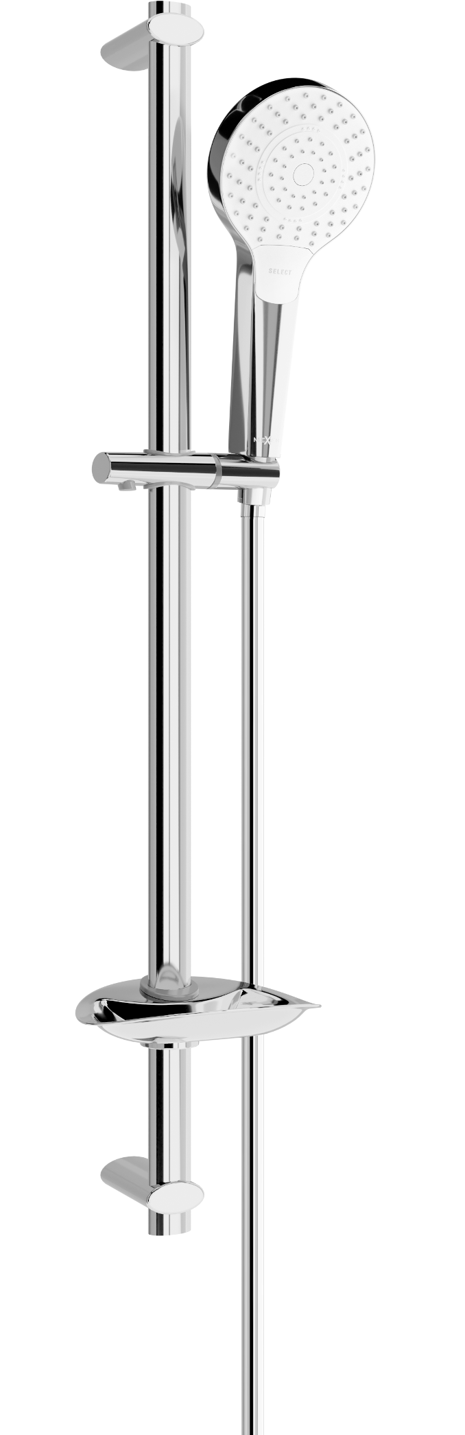 Mexen DB05 Schiebe-Dusch-Set, Chrom - 785054584-00