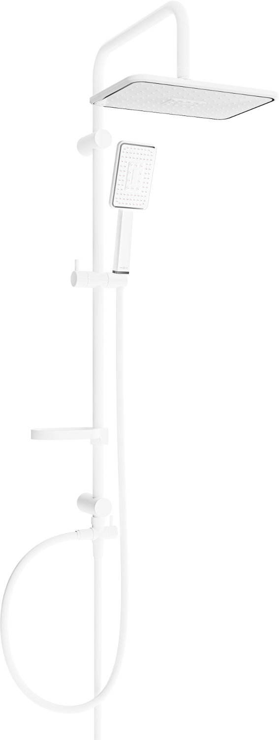 Mexen X54 Duschsäule, Weiß/Chrom - 798545491-21