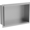 Mexen X-Wall-NR Einbauregal ohne Rahmen 30 x 20 cm, inox - 1911302010