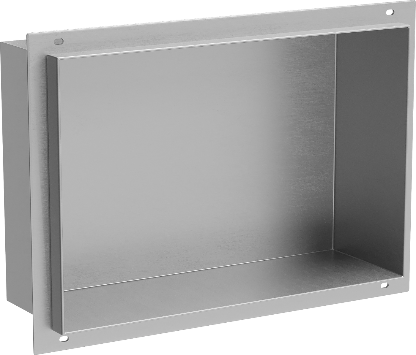 Mexen X-Wall-NR Einbauregal ohne Rahmen 30 x 20 cm, inox - 1911302010