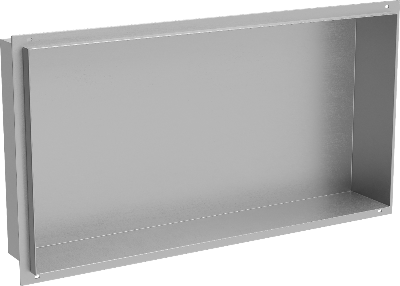 Mexen X-Wall-NR Einbauregal ohne Rahmen 60 x 30 cm, inox - 1911603010