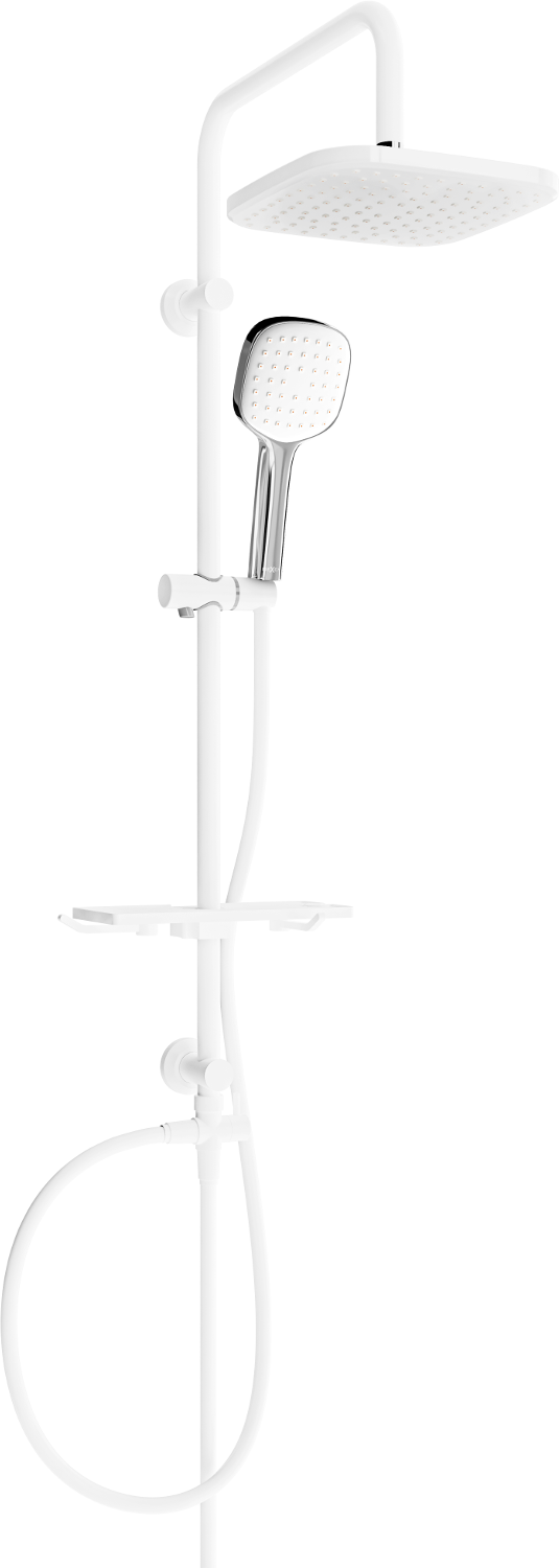 Mexen T33 Duschsäule, Weiß/Chrom - 798333393-21