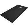 Mexen Stone+ Rechteckige Duschwanne aus Verbundwerkstoff 160 x 70 cm, Schwarz - 44707016