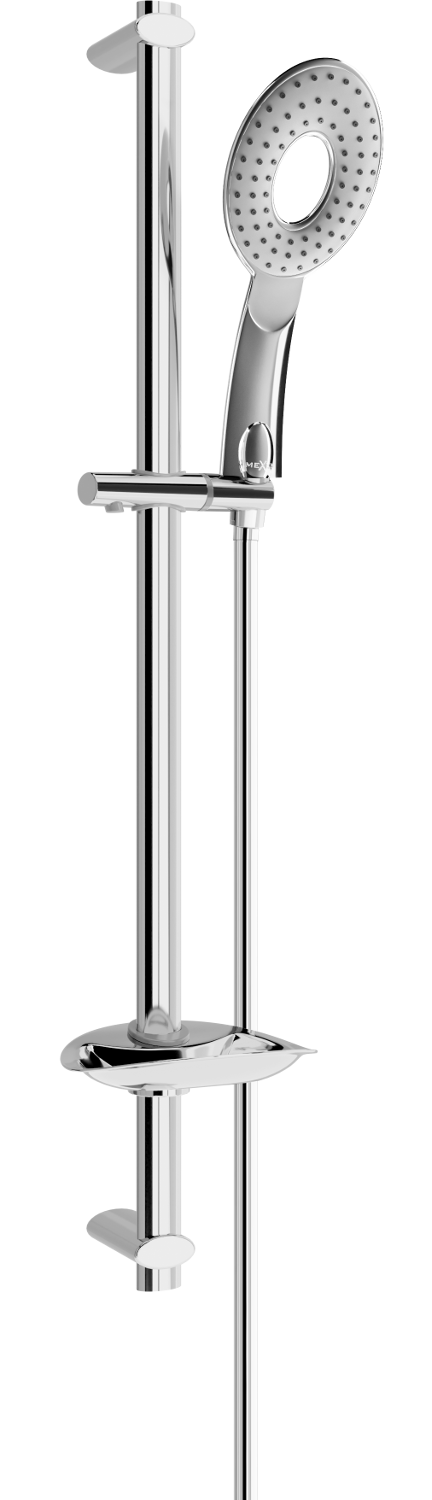 Mexen DB73 Schiebe-Dusch-Set, Chrom - 785734584-00