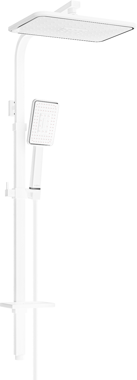 Mexen Q54 Duschsäule, Weiß/Chrom - 798545495-21