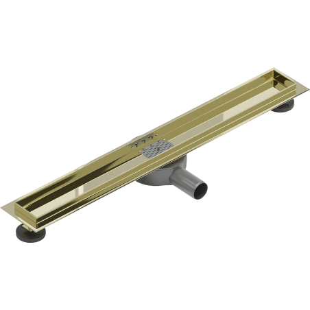 Mexen Flat 360 Abdeckung für lineare Duschabläufe 70 cm, Gold - 1540070