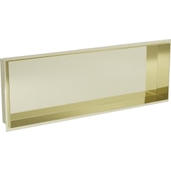 Mexen X-Wall-NR Einbauregal ohne Rahmen 90 x 30 cm, Gold - 1951903010