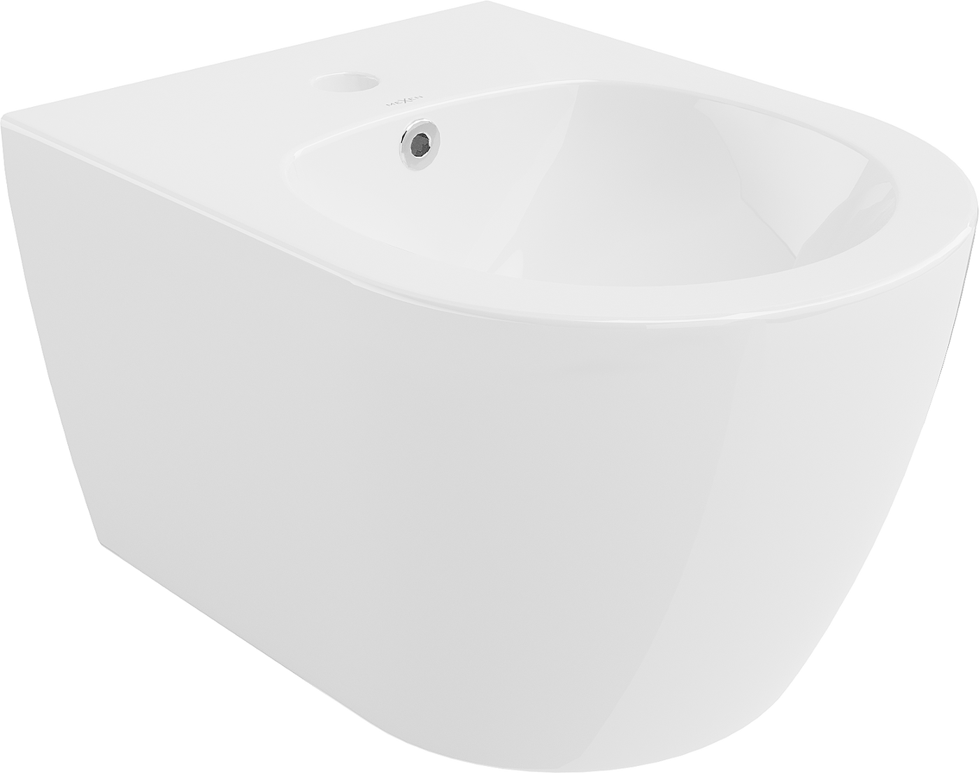 Mexen Carmen wandmontiertes Bidet, Weiß - 35884900